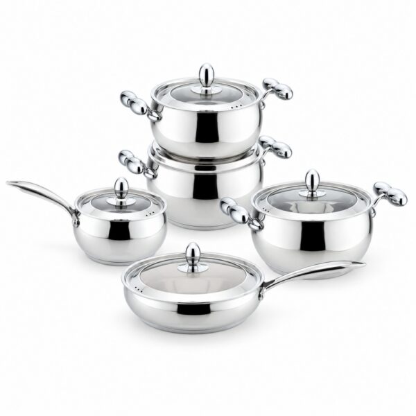 10-Piece Cookware Set 10-Piece Cookware Set