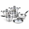 10-Piece Polished Metal Cookware Set 10-Piece Polished Metal Cookware Set