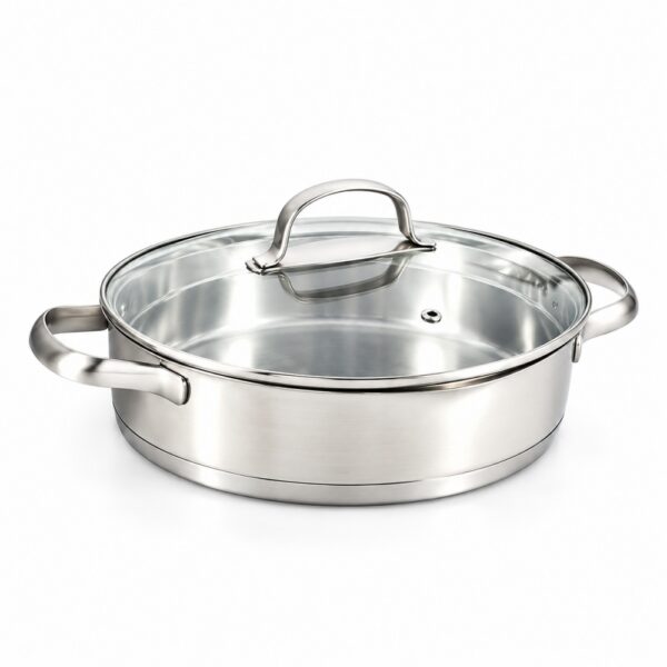10-Piece Polished Metal Cookware Set for Wholesale Supply 10-Piece Polished Metal Cookware Set for Wholesale Supply