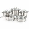 10-Piece Polished Metal Cookware Set for Wholesale Supply 10-Piece Polished Metal Cookware Set for Wholesale Supply