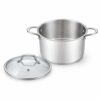 10-Piece Silver Cookware Set with Lids Wholesale Supply 10-Piece Silver Cookware Set with Lids Wholesale Supply