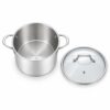 10-Piece Silver Cookware Set with Lids Wholesale Supply 10-Piece Silver Cookware Set with Lids Wholesale Supply