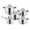 10-Piece Stainless Steel Cookware Set