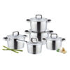 10-Piece Stainless Steel Cookware Set