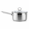 12-Piece Metal Cookware Set with Glass Lids for Wholesale