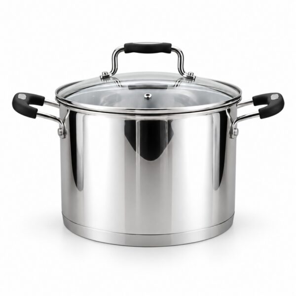12-Piece Polished Metal Cookware Set 12-Piece Polished Metal Cookware Set