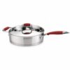 12-Piece Polished Metal Cookware Set 12-Piece Polished Metal Cookware Set