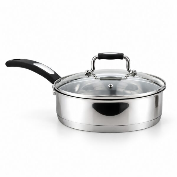 12-Piece Polished Metal Cookware Set 12-Piece Polished Metal Cookware Set