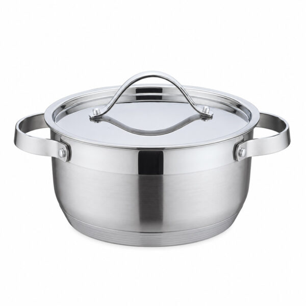 12-Piece Stainless Steel Cookware Set 12-Piece Stainless Steel Cookware Set