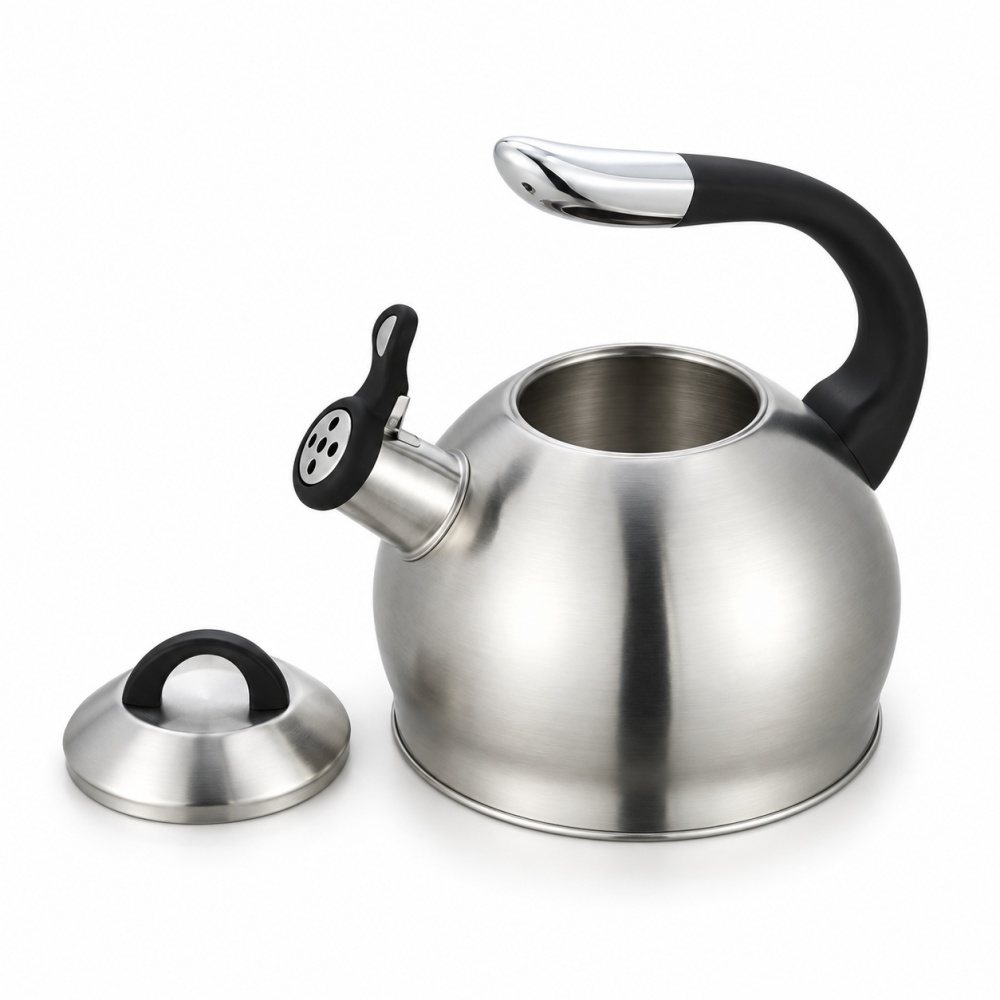 3.0 L Whistling Kettle with Metal Body for Wholesale Buyers