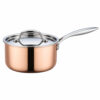 5-Piece Tri-Ply Copper Cookware Set for Wholesale Supply 5-Piece Tri-Ply Copper Cookware Set for Wholesale Supply