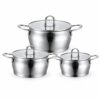 6-Piece Metal Casserole Cookware Set