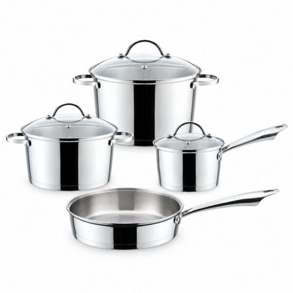 7-Piece Metal Cookware Set 7-Piece Metal Cookware Set