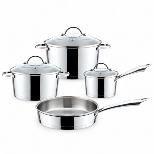 7-Piece Metal Cookware Set 7-Piece Metal Cookware Set