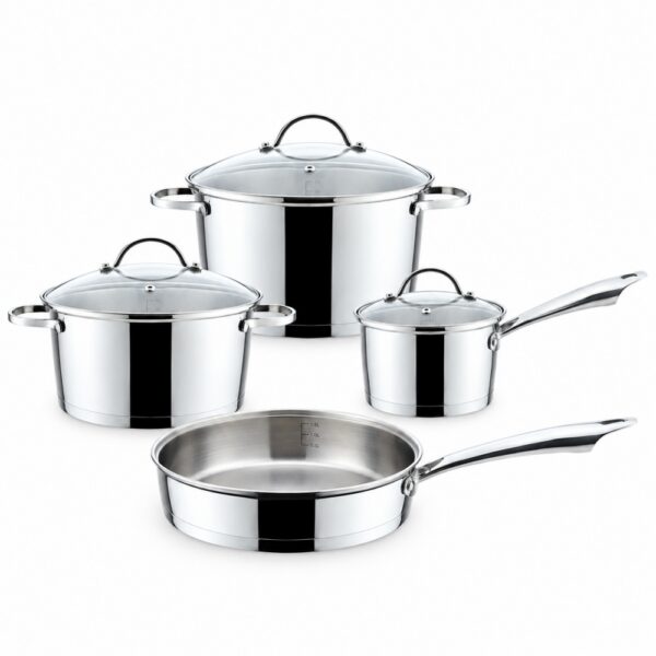 7-Piece Metal Cookware Set 7-Piece Metal Cookware Set