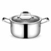 7-Piece Polished Metal Cookware Set 7-Piece Polished Metal Cookware Set