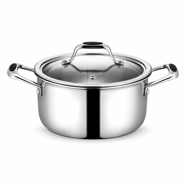 7-Piece Polished Metal Cookware Set 7-Piece Polished Metal Cookware Set