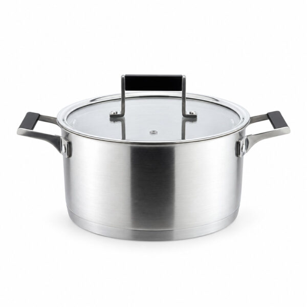 7-Piece Stainless Steel Cookware Set 7-Piece Stainless Steel Cookware Set