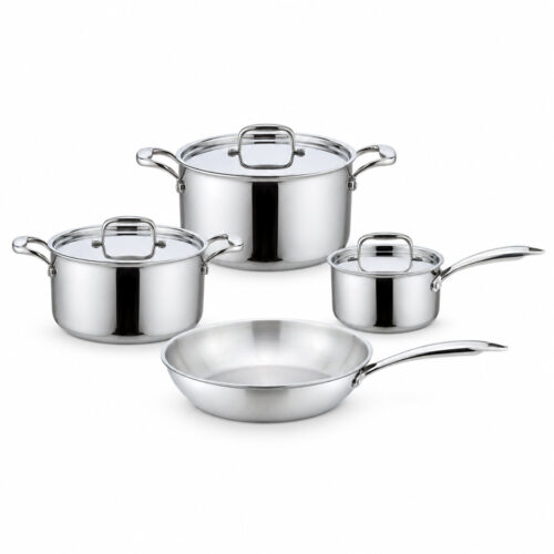 7-Piece Stainless Steel Cookware Set