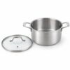7-Piece Tri-Ply Stainless Steel Cookware Set for Wholesale