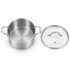 7-Piece Tri-Ply Stainless Steel Cookware Set for Wholesale