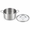 7-Piece Tri-Ply Stainless Steel Cookware Set for Wholesale