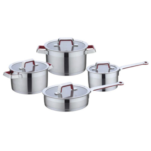 8-Piece Lidded Cookware Set 8-Piece Lidded Cookware Set