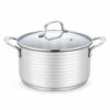 8-Piece Lidded Kitchen Cookware Set