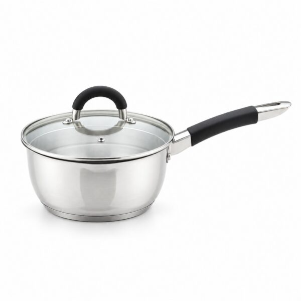 8-Piece Lidded Metal Cookware Set