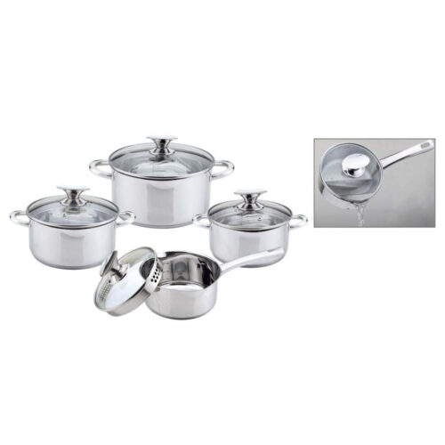 8-Piece Metal Cookware Set 8-Piece Metal Cookware Set