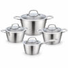 8-Piece Metal Cookware Set 8-Piece Metal Cookware Set