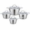 8-Piece Metal Cookware Set 8-Piece Metal Cookware Set