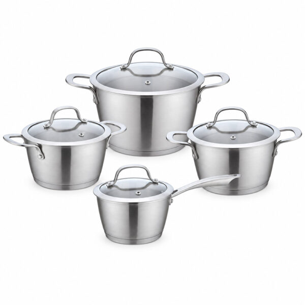 8-Piece Metal Cookware Set 8-Piece Metal Cookware Set
