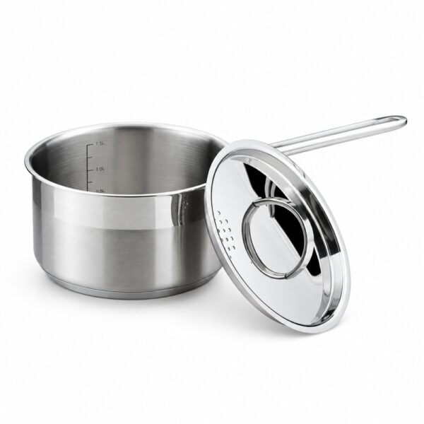 8-Piece Metal Cookware Set with Lids 8-Piece Metal Cookware Set with Lids
