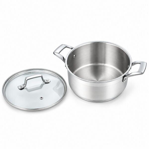 8-Piece Metal Cookware Set with Lids for Wholesale Supply 8-Piece Metal Cookware Set with Lids for Wholesale Supply