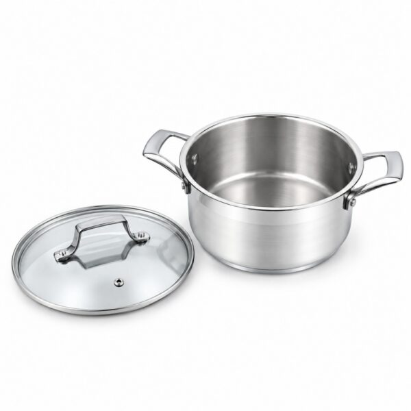 8-Piece Metal Cookware Set with Lids for Wholesale Supply 8-Piece Metal Cookware Set with Lids for Wholesale Supply