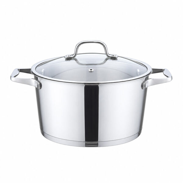 8-Piece Polished Metal Cookware Set 8-Piece Polished Metal Cookware Set