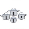 8-Piece Polished Metal Cookware Set 8-Piece Polished Metal Cookware Set