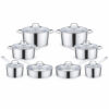 8-Piece Polished Metal Cookware Set 8-Piece Polished Metal Cookware Set