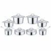 8-Piece Polished Metal Cookware Set 8-Piece Polished Metal Cookware Set