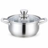 8-Piece Saucepan & Casserole Set with Glass Lids 8-Piece Saucepan & Casserole Set with Glass Lids