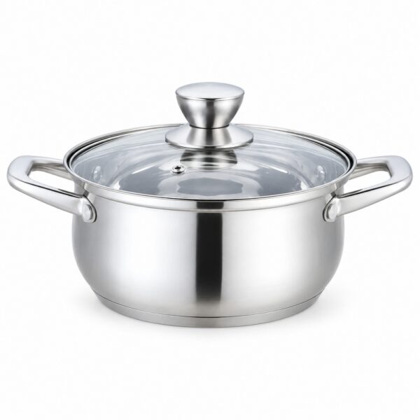 8-Piece Saucepan & Casserole Set with Glass Lids 8-Piece Saucepan & Casserole Set with Glass Lids