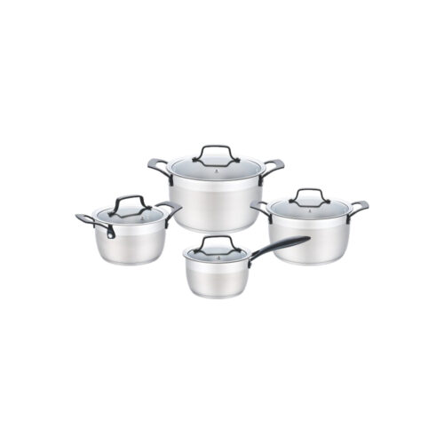 8-Piece Saucepan and Casserole Cookware Set 8-Piece Saucepan and Casserole Cookware Set