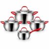 8-Piece Saucepan and Casserole Set