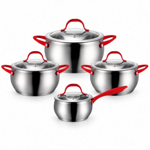 8-Piece Saucepan and Casserole Set 8-Piece Saucepan and Casserole Set