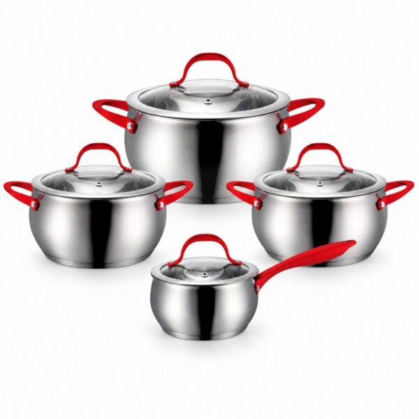 8-Piece Saucepan and Casserole Set