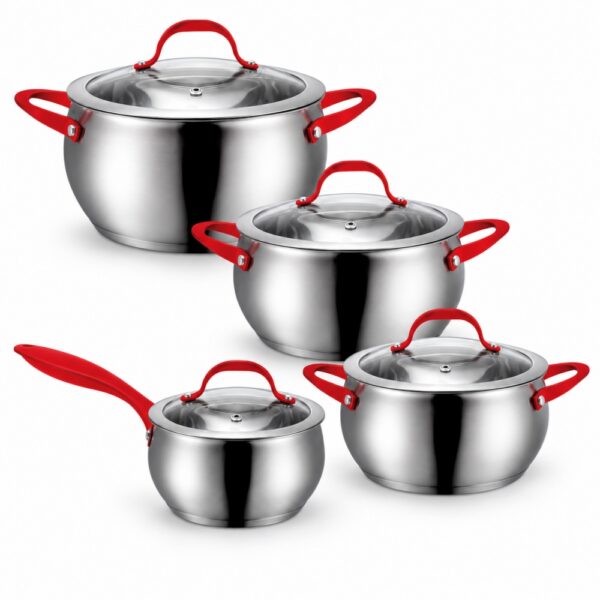 8-Piece Saucepan and Casserole Set