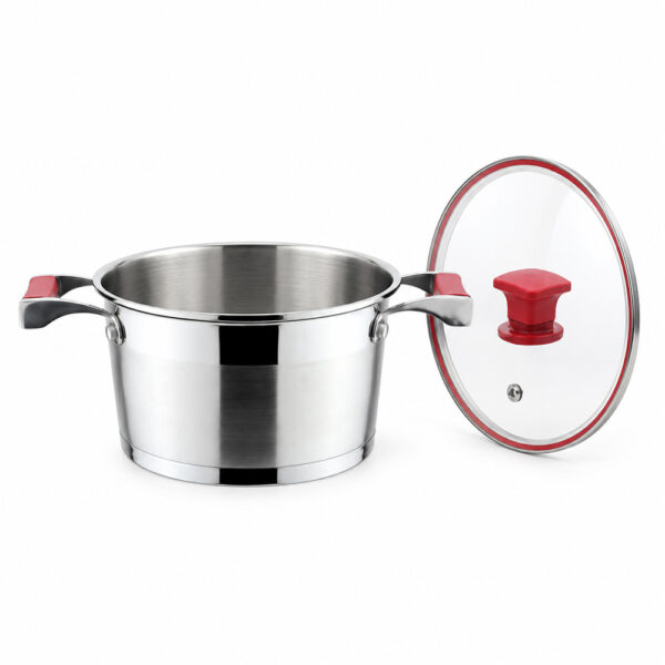 8-Piece Stainless Steel Cookware Set 8-Piece Stainless Steel Cookware Set