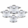 8-Piece White Cookware Set 8-Piece White Cookware Set