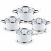 8-Piece White Cookware Set 8-Piece White Cookware Set